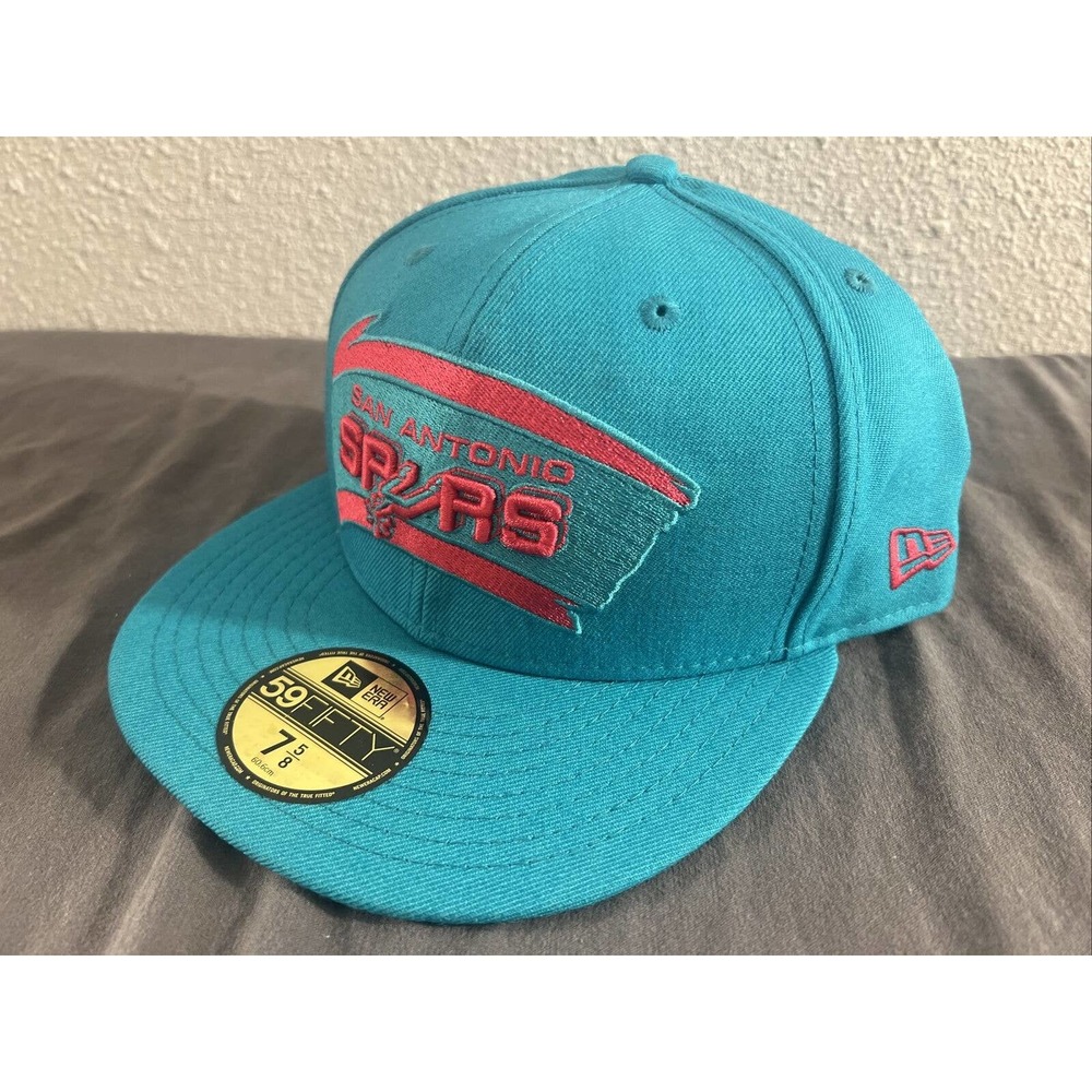 Mitchell & Ness San Antonio Spurs Hat Fitted 7 5/8 New Era